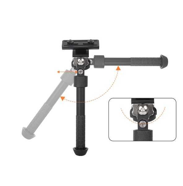 Сошки для гвинтівки Atlas Bipod з кріпленням M-LOK