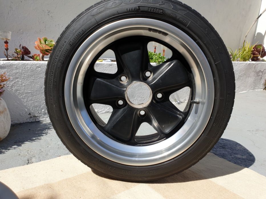 5 Jantes Fuchs Originais 15 Porsche 7j 8j 5x130