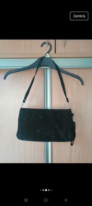 Czarna elegancka torebka