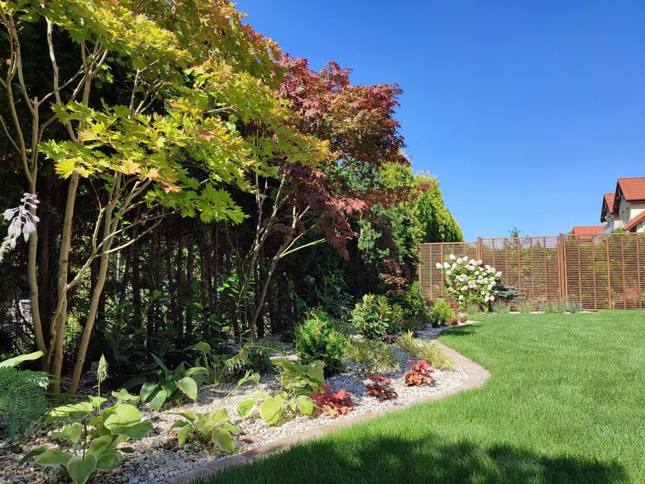 Projekt ogrodu wraz z realizacją