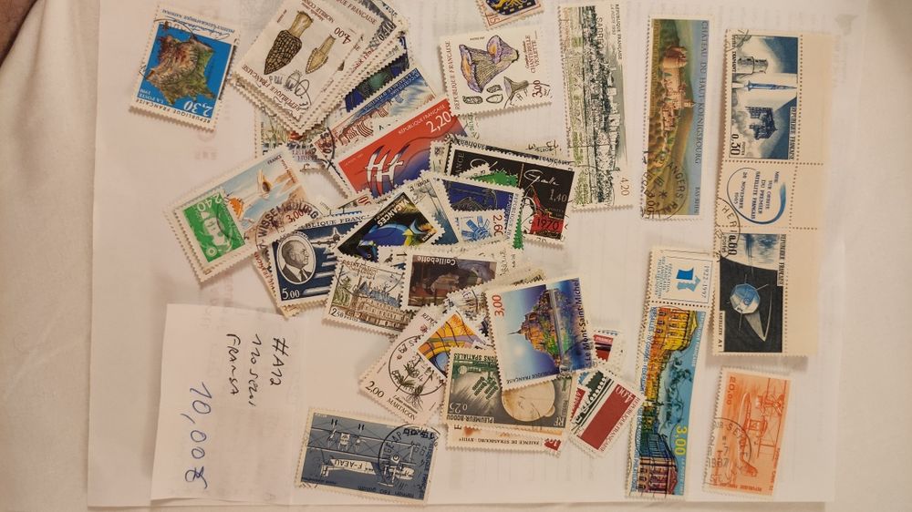 Vários lotes de selos (B)