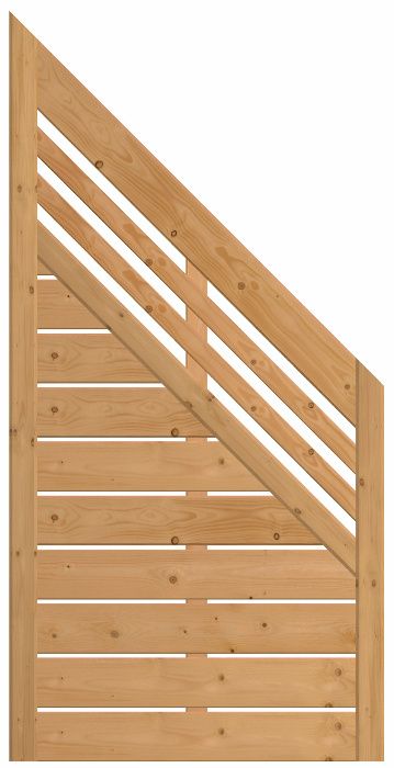 Płot deskowy Drewniany Panel Ogrodowy Ogrodzenie