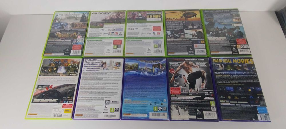 Lote 10 Jogos Xbox 360