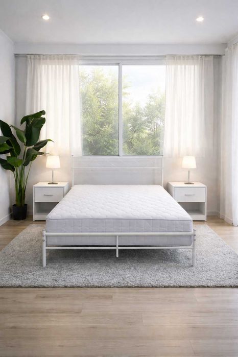 Barato! Cama + 2 mesas de cabeceira - Envio rapido Paga na ato entrega