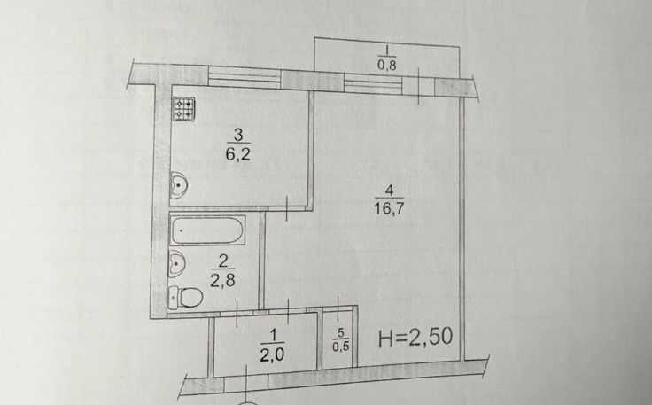 Продаж квартири на 44 Кварталі