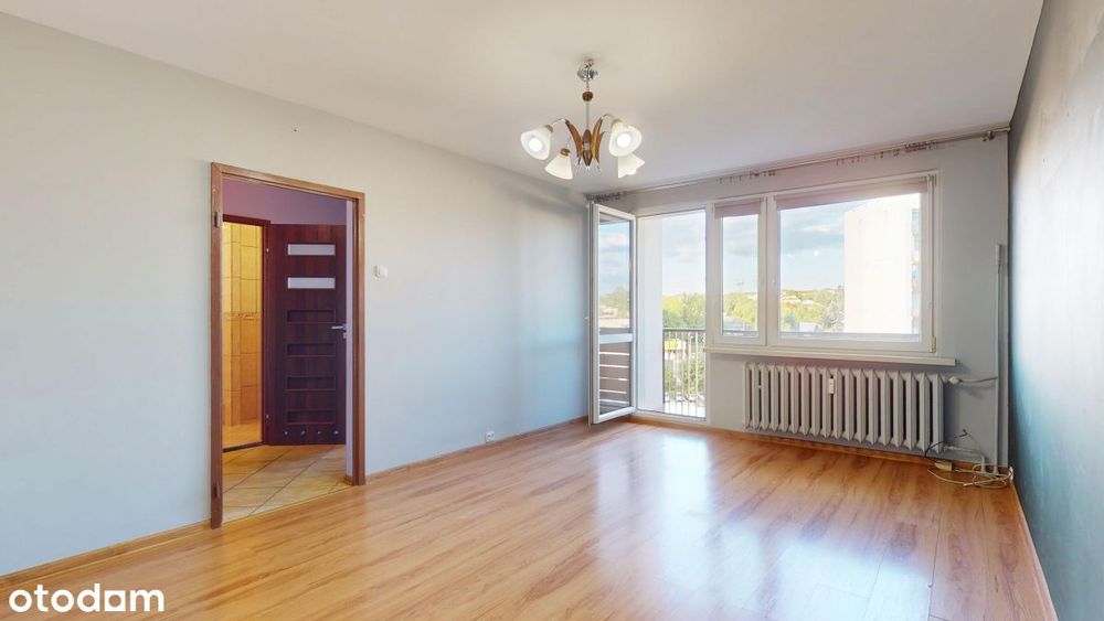 36 m² komfortu- duży balkon i niski czynsz