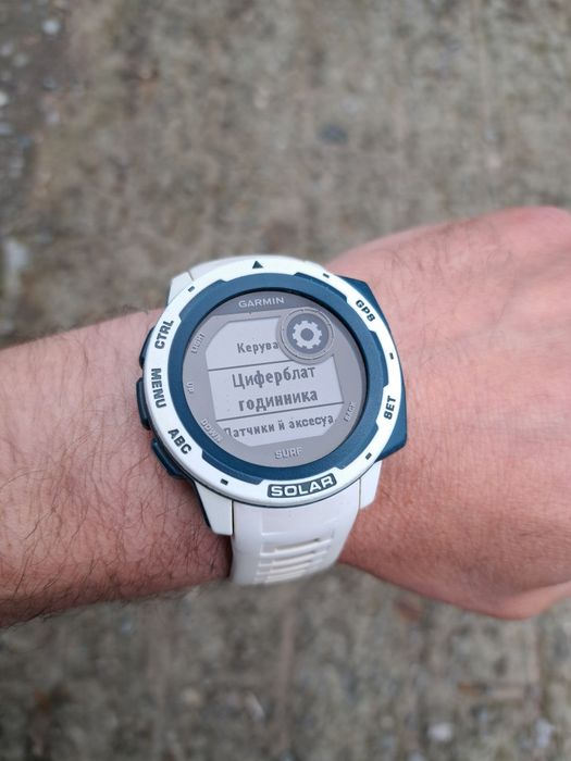 Garmin instinct solar Годинник
