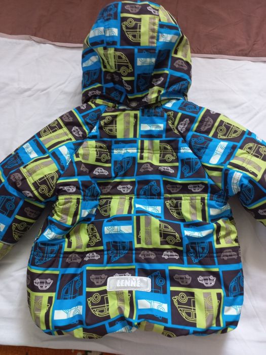 Зимовий комбінезон зимова куртка зимовий костюм ленне для хлопчика 86