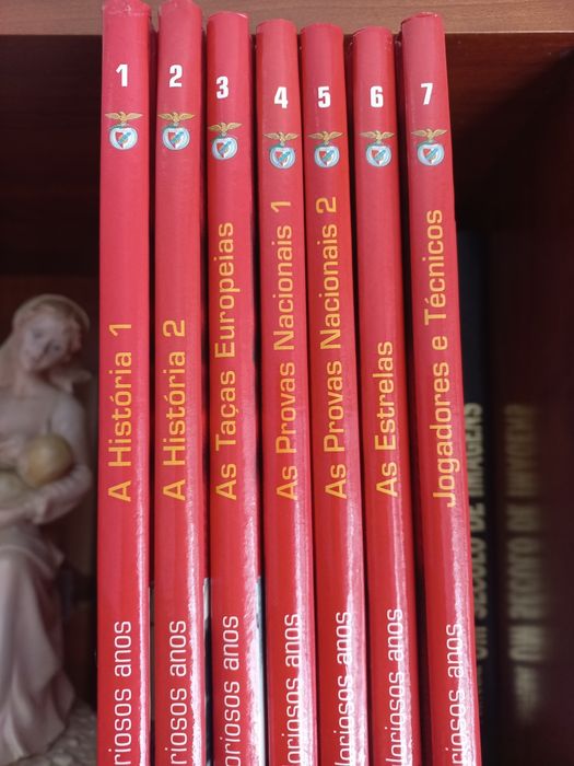 Coleção de livros do Benfica