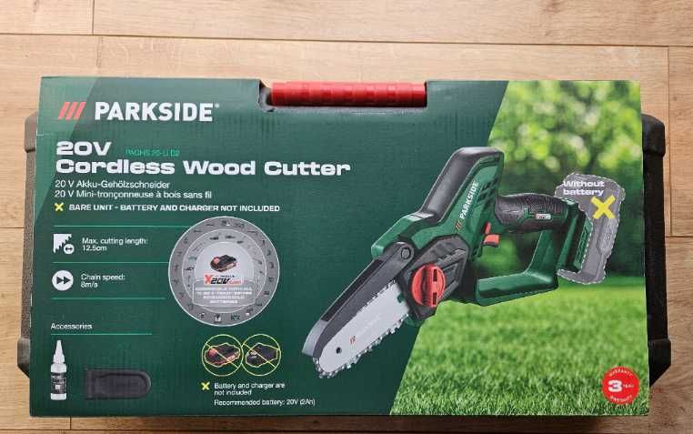 Piła Pilarka akumulatorowa łańcuchowa 20V PARKSIDE PAGHS 20-Li B2