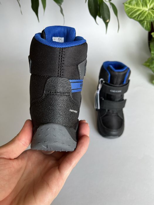 зимові чоботи 24р. 15,5см Geox Sentiero на хлопчика, термо ботінки