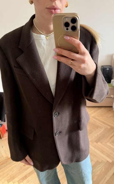Вовняний жакет /пальто від Zara