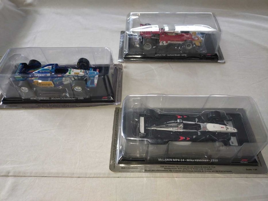 Formula 1 (escala 1/24) (A1/3): 13 modelos F1