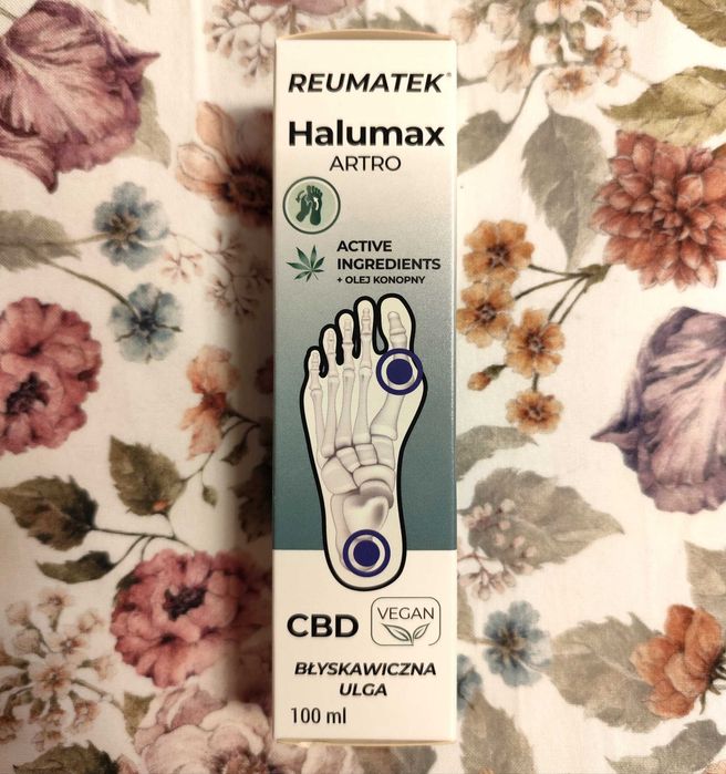 Reumatek Halumax Artro Botanic Help maść - 100 ml CBD na haluksy i ostrogi