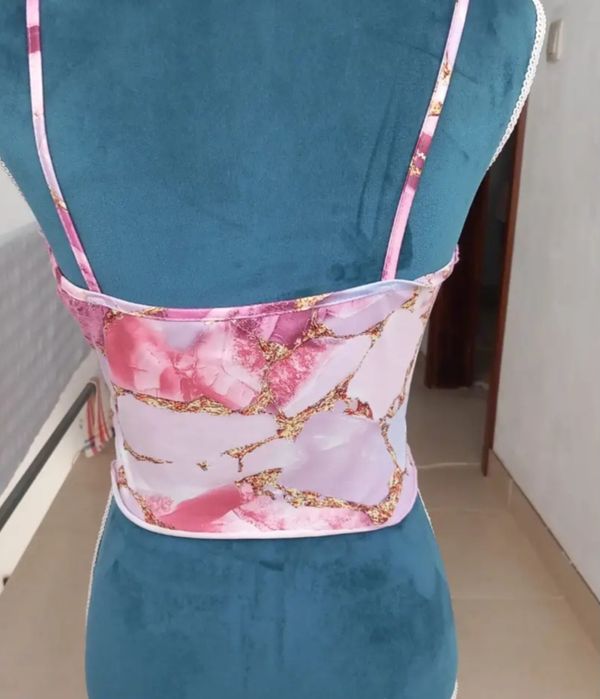 Conjunto de vestido e top