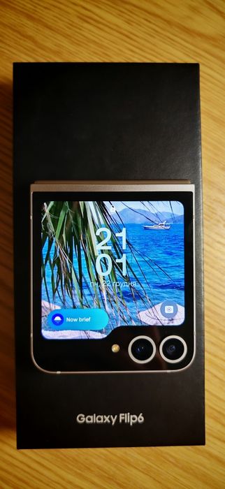 Samsung flip6 12/256 silver shadow