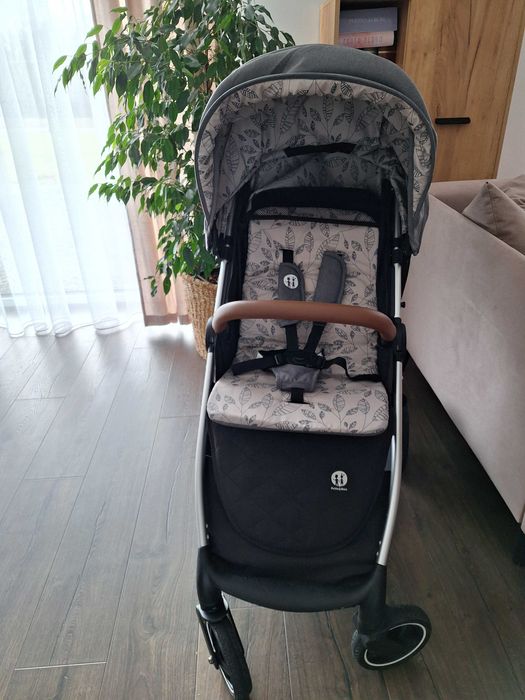 Wózek Petite&mars Royal | Używany | Bogate wyposażenie + akcesoria