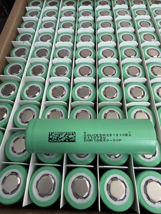 Нові високострумові акумулятори 18650 DMEGC 30P 3000mAh 14 мОм