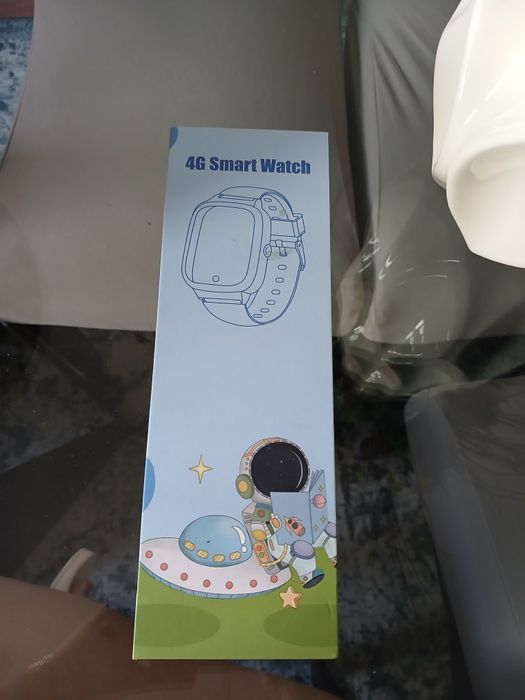 Smartwatch Infantil 4G Android com Localizador GPS e SOS (Novo) — Rosa