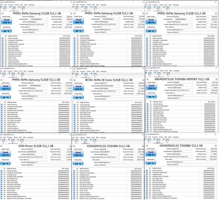 2.5 M.2 SSD диск 250GB 500GB Samsung EVO PRO WD Toshiba