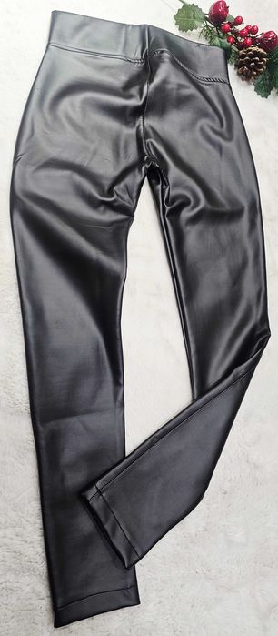 Leginsy skórzane S/M