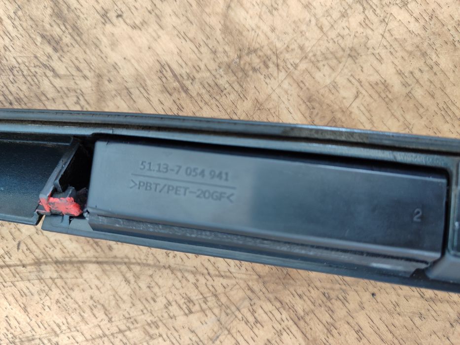 Планка подсветки номера BMW X5 E53 кнопка багажника БМВ Х5 Е53 Шрот