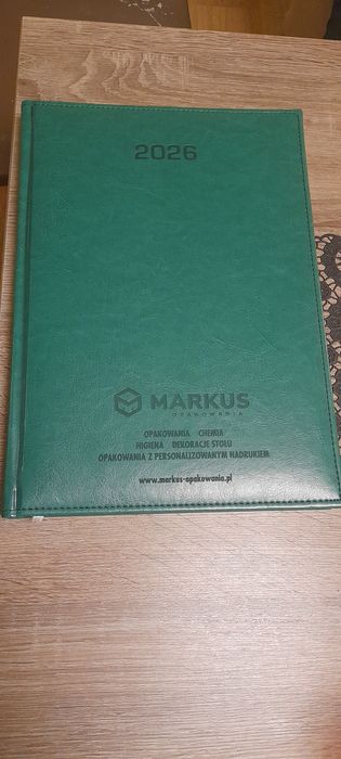 Kalendarz książkowy 2026 A4 sprzedam
