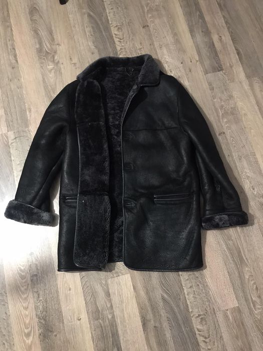 дубльонка кожана, кожана дублянка , дубленка чоловіча