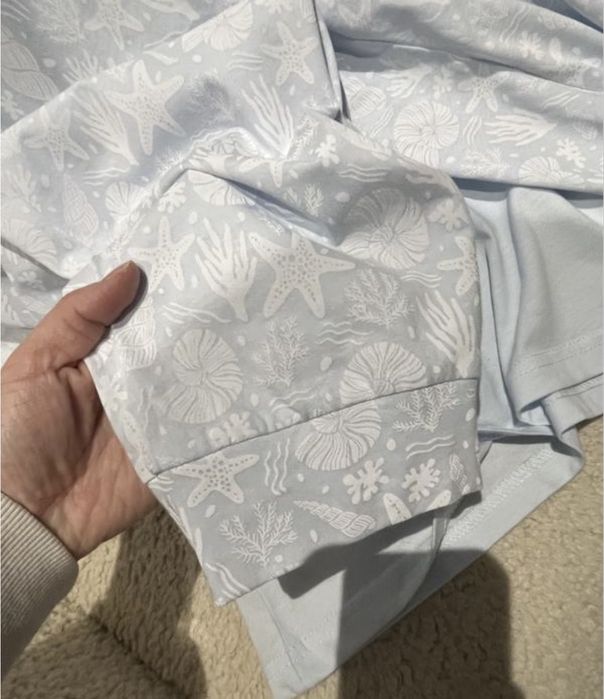 Нова бавовняна піжама батал