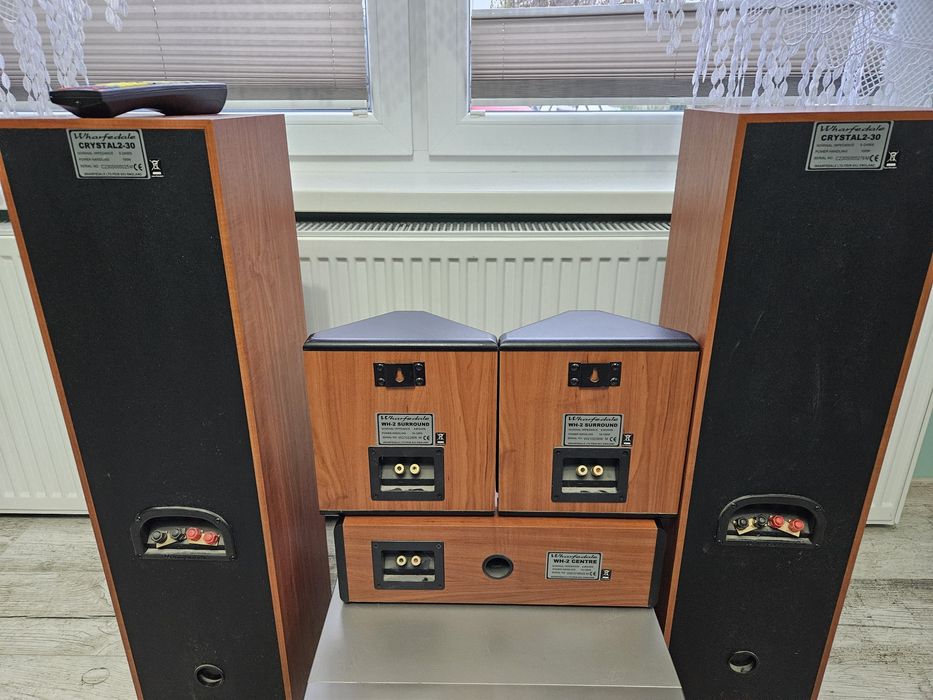 Kino domowe  DENON AVR 1306  Kolumny Wahrfedale