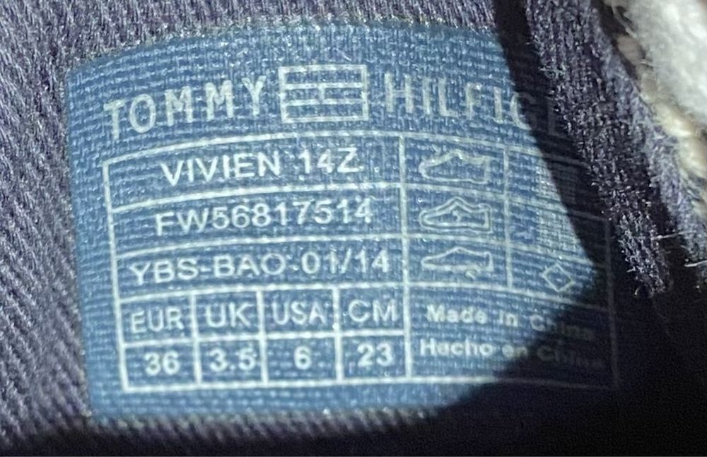 Buty damskie Tommy Hilfiger