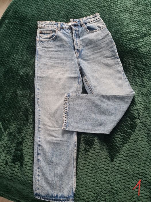 Spodnie Zara Mom roz 38, nowe bez metki.