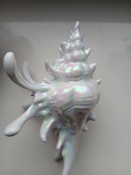 Заколка крабик ракушка новая