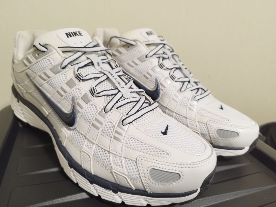 Кросівки Nike P-6000  White -Blue (CD6404-018) 45р.(29см.). Коробка не "рідна".