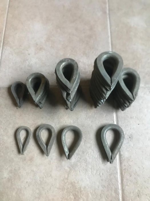 Коуш, затискачі для тросів