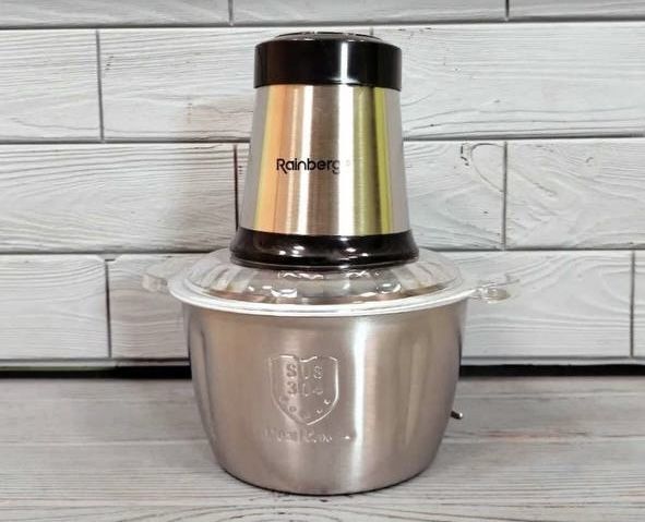 Подрібнювач блендер овочерізка Блискавка Rainberg RB-2202 1300 Вт/2л