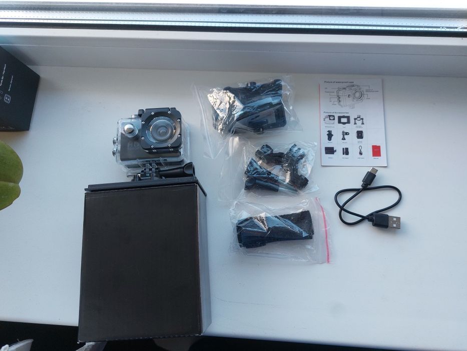 Экшн камера с комплектом