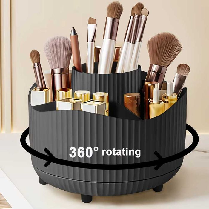 Organizador Giratório 360° para Maquilhagem / Pincéis – Novo (Envio Grátis)