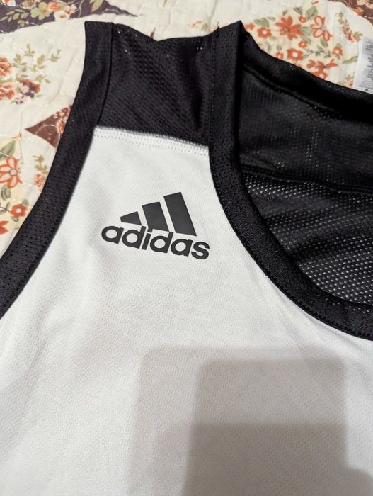 Мужская двухсторонняя баскетбольная майка Adidas, M