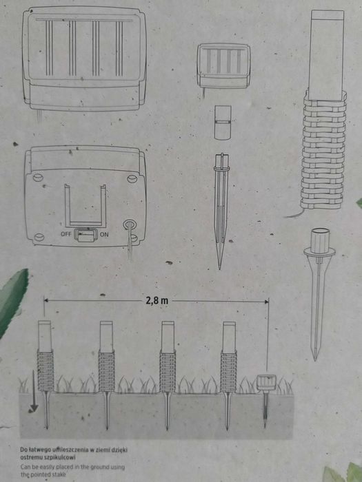 OKAZJA Lampki solarne ratanowe lampy rattan 4szt Wysyłam