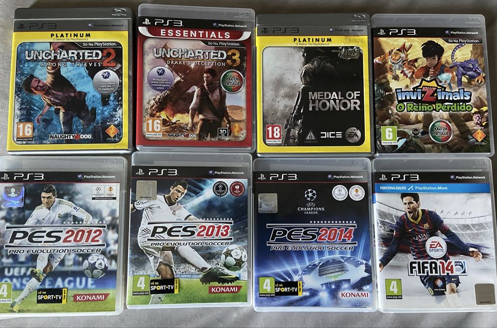 Vendo Jogos PS3 em Otimo Estado