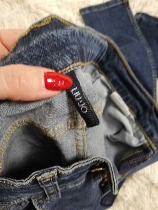 spodnie jeansy Liu Jo 28 Blue Denim Skinny Fit Liu Jo S 36