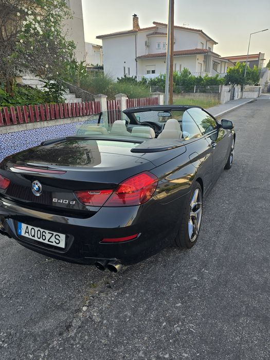 Bmw 640d cabrio descapotável