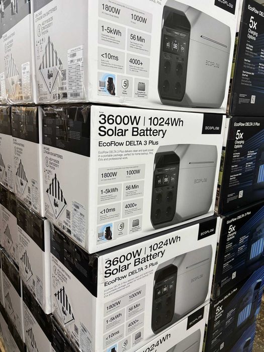 Зарядні Станції EcoFlow Delta 3/DELTA 3 MAX/DELTA 3 Plus