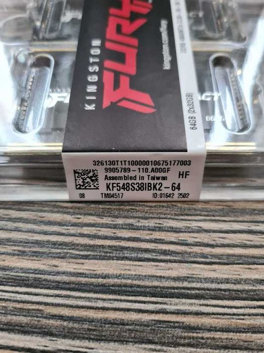 Kingston FURY 64 GB (2x32GB) SO-DIMM DDR5 4800 MHz (KF548S38IBK2-64)