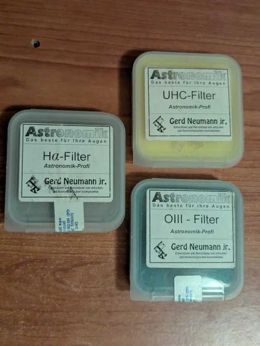 Filtros Astronomik OIII, H-Alfa, UHC - para Astronomia