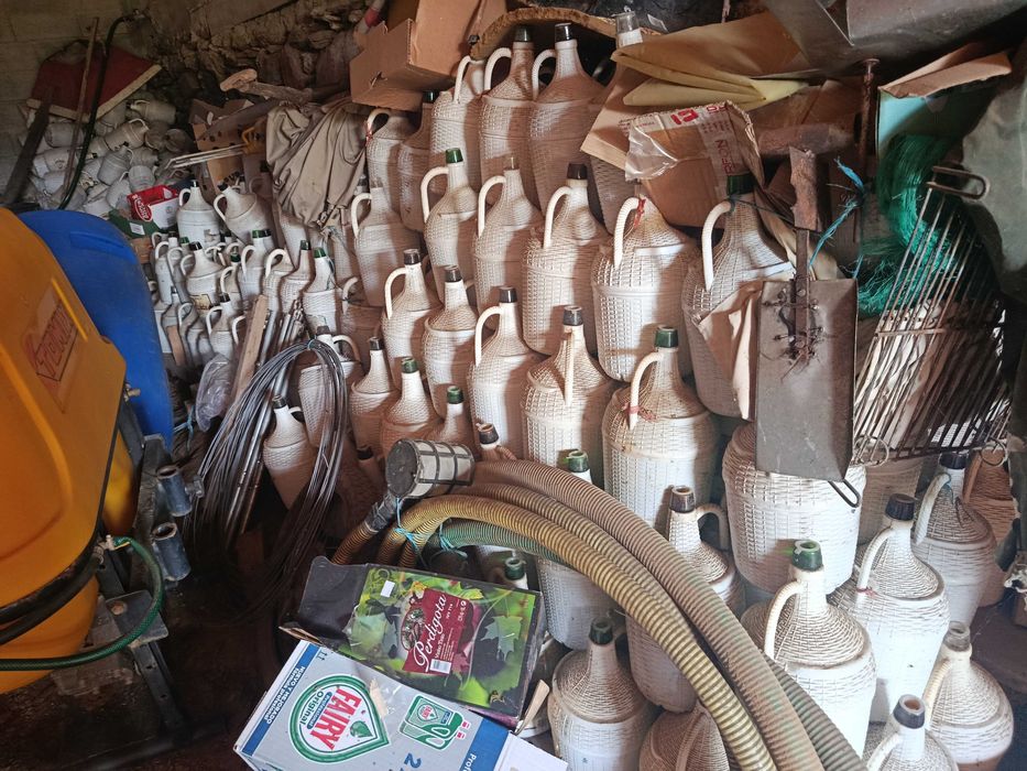 Garrafões de vidro de Vinho 5 Lts