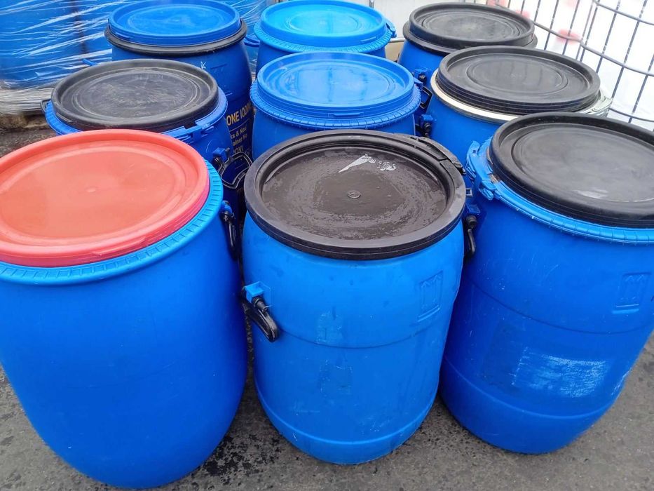 Бочка пластикова 50л б/в (бак, ємність, тара)