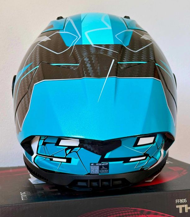 Capacete NOVO LS2 Thunder GP Aero (46% DESCONTO) Extras. Tam M-L-XL-XXL