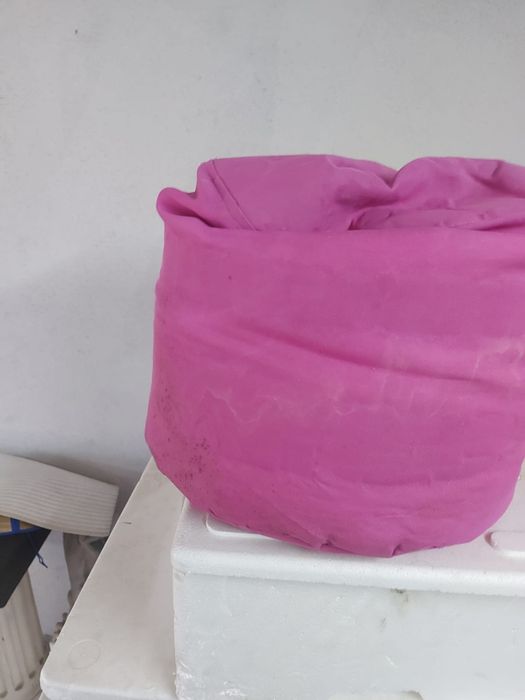 Puff rosa Ok sofás